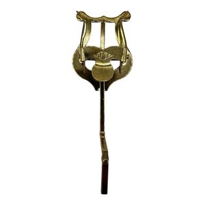 Saxophone Marching Music Lyre American Plating